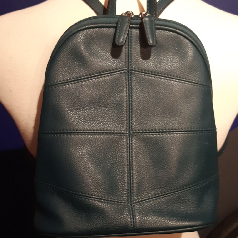 Leather purse/backpack